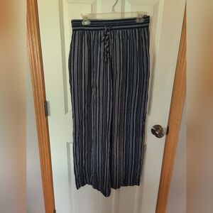 Striped Navy and White Palooza pants